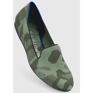 Rothy's Shoes Sz 10 The Loafer Olive Green Camo Flat Shoes Flats Comfort Travel